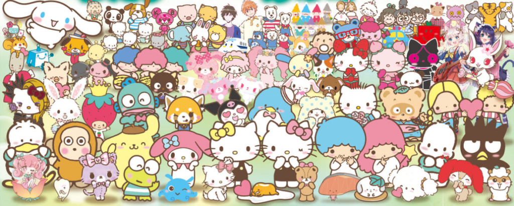 Hello Kitty and Friends are getting altogether